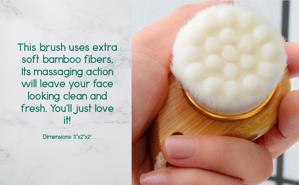 Facial Brush with Bamboo Handle - Vital proximityDC - BeNatVital proximityDC - 489132Facial Brush with Bamboo Handle