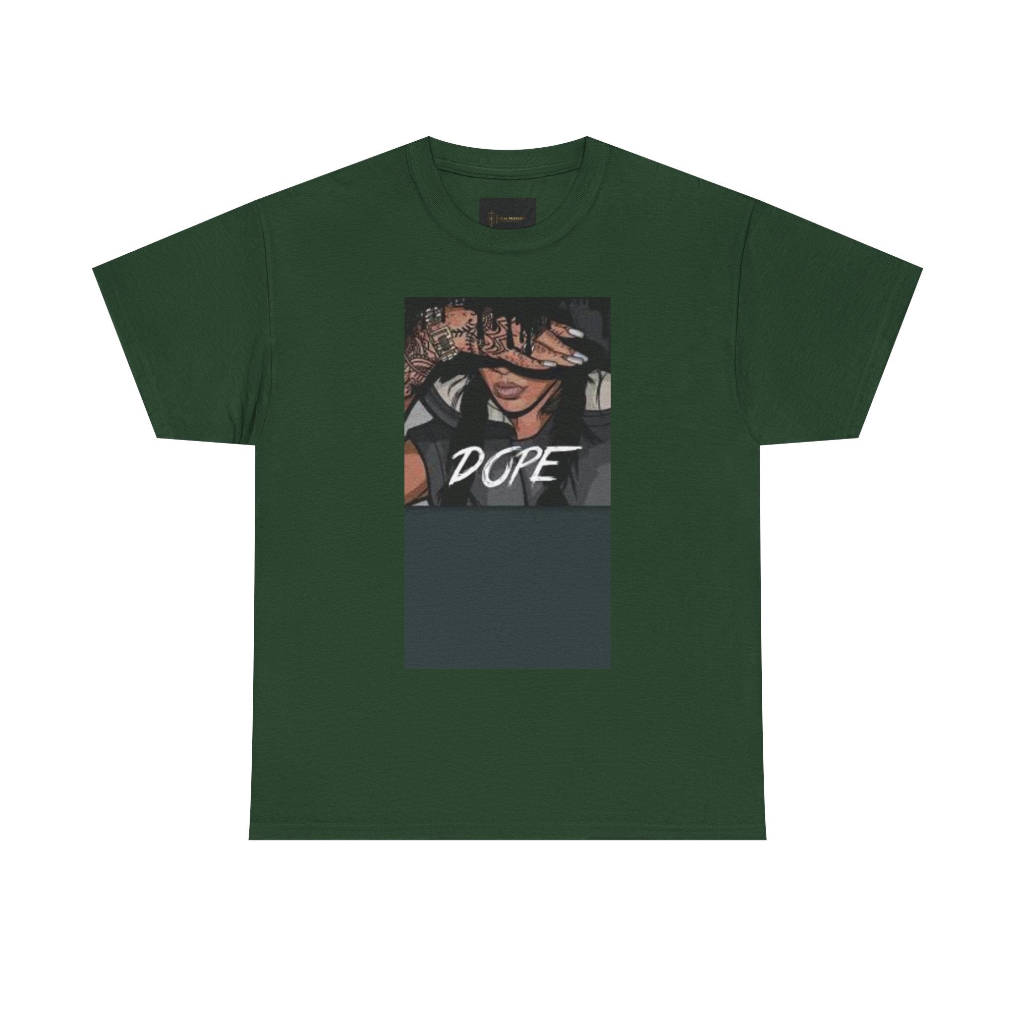 Dope Graphic Unisex Heavy Cotton Tee, Streetwear T-Shirt, Casual Wear, Gift for Him/Her, Fashion Tee, Statement Shirt