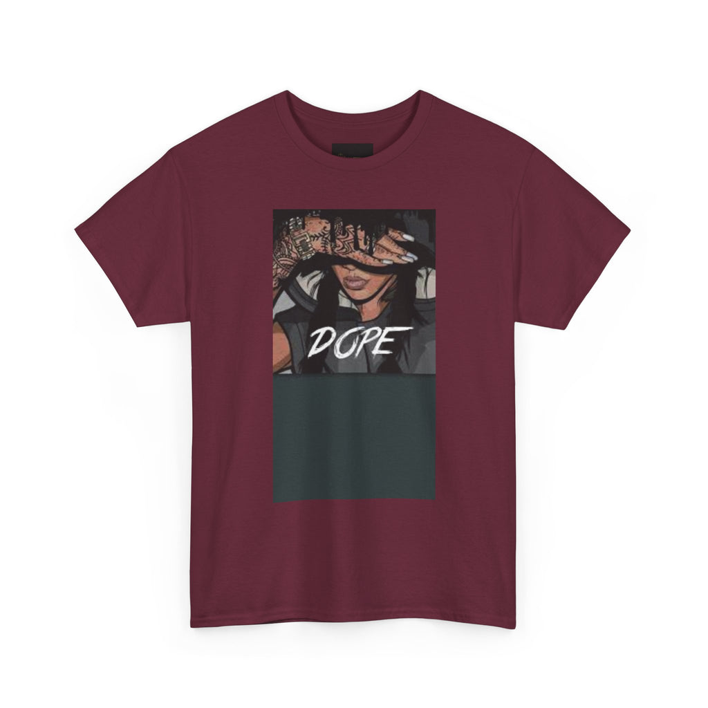 Dope Graphic Unisex Heavy Cotton Tee, Streetwear T-Shirt, Casual Wear, Gift for Him/Her, Fashion Tee, Statement Shirt