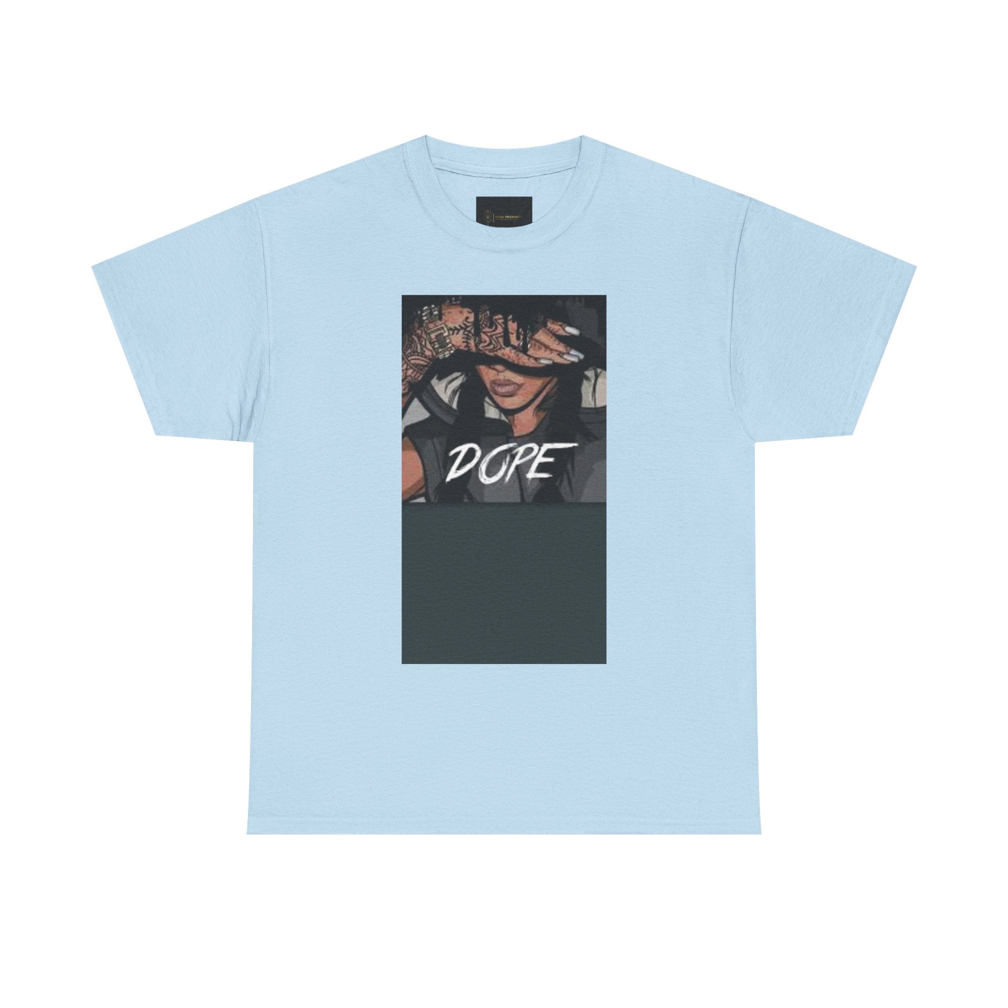 Dope Graphic Unisex Heavy Cotton Tee, Streetwear T-Shirt, Casual Wear, Gift for Him/Her, Fashion Tee, Statement Shirt