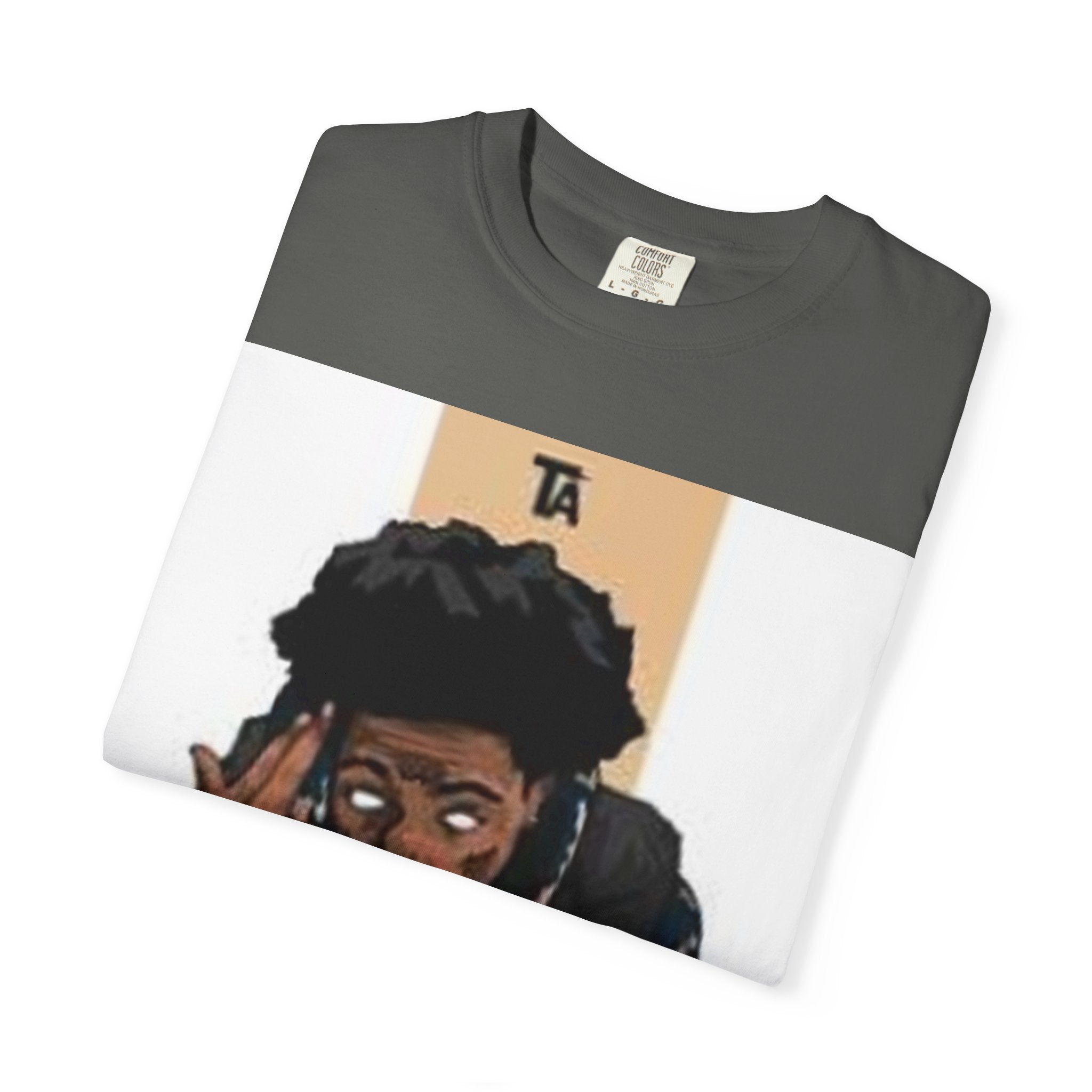Graphic Unisex T-Shirt with Artistic Design, Casual Wear, Gift for Music Lovers, Streetwear Style, Trendy Apparel for All Occasions