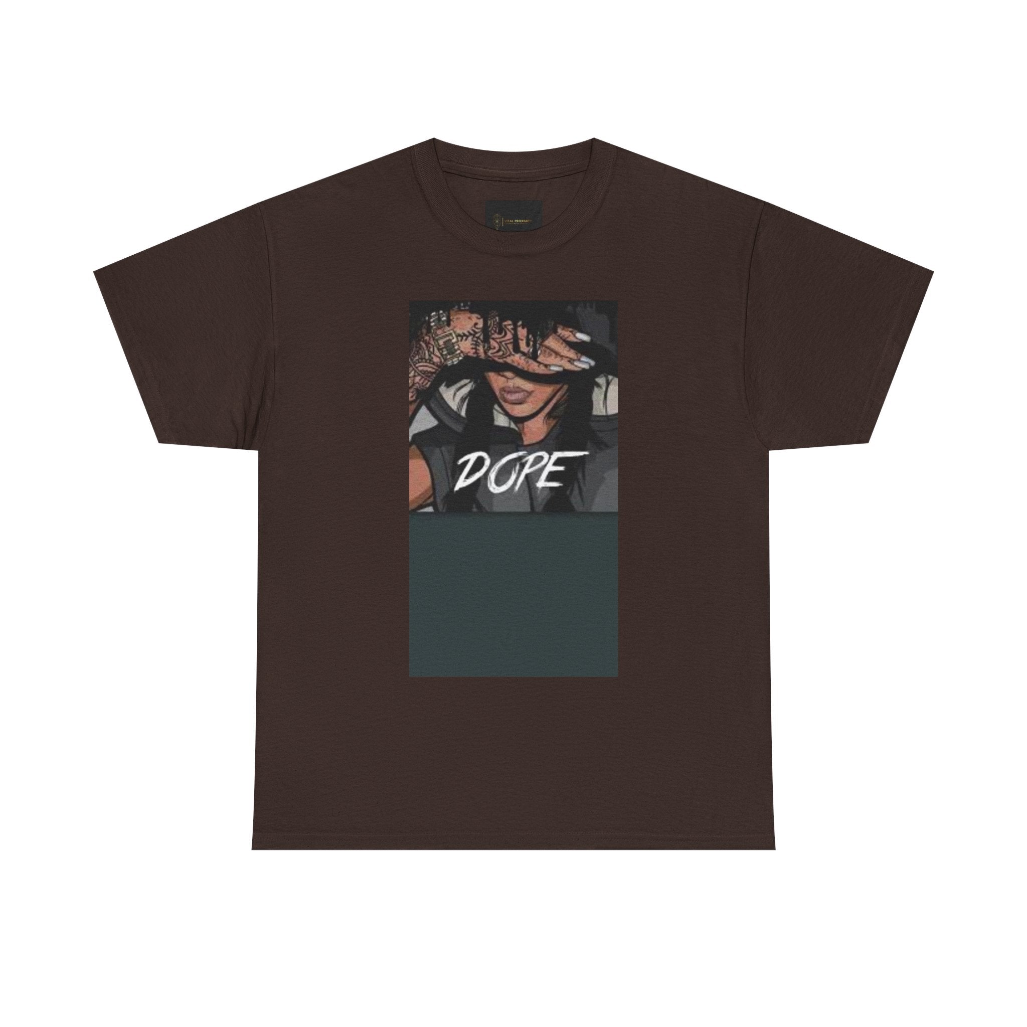 Dope Graphic Unisex Heavy Cotton Tee, Streetwear T-Shirt, Casual Wear, Gift for Him/Her, Fashion Tee, Statement Shirt