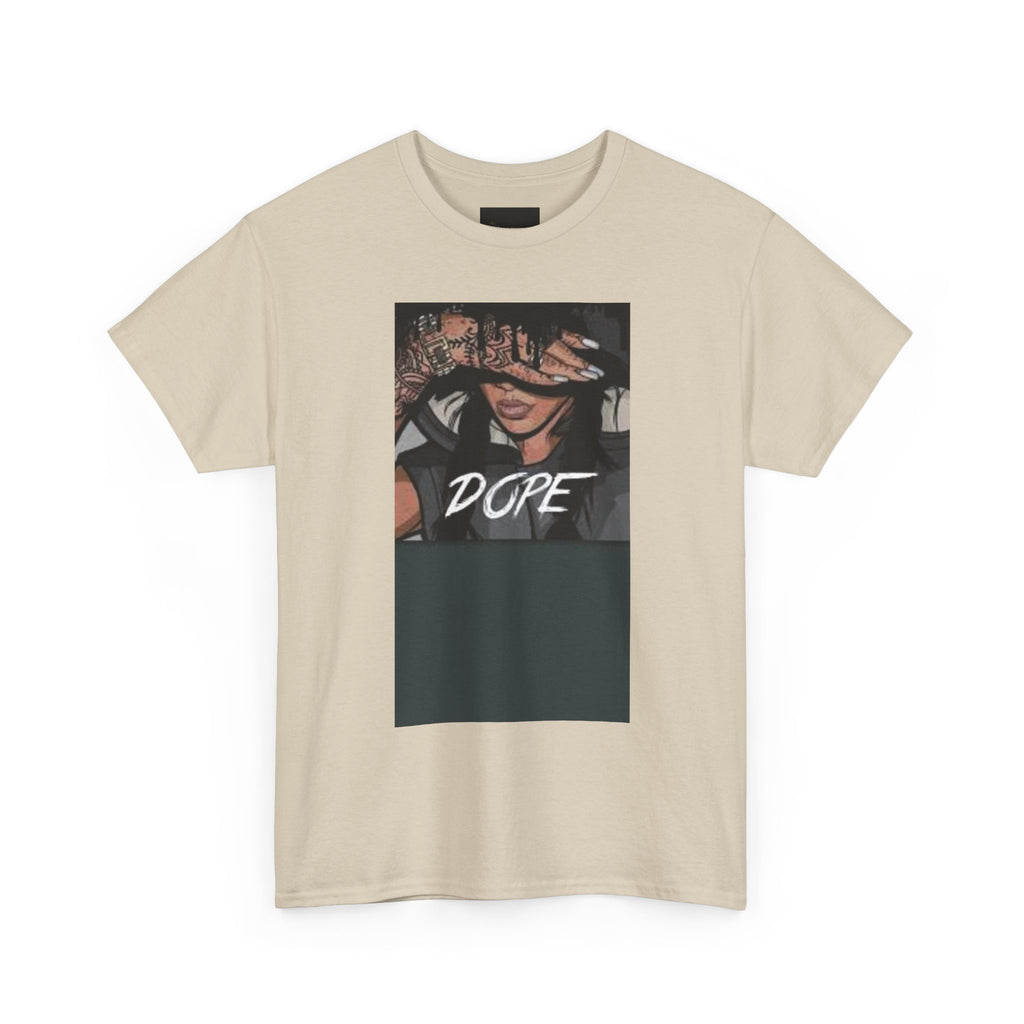 Dope Graphic Unisex Heavy Cotton Tee, Streetwear T-Shirt, Casual Wear, Gift for Him/Her, Fashion Tee, Statement Shirt