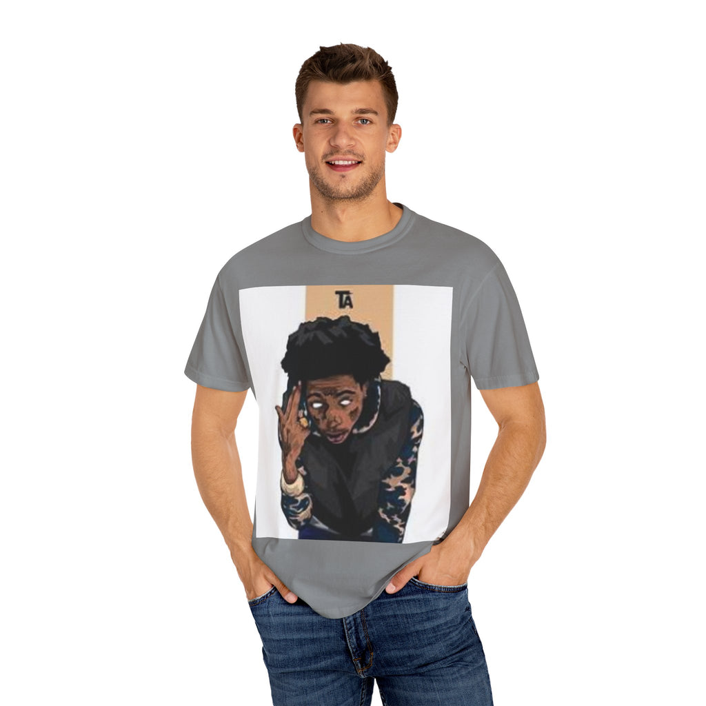 Graphic Unisex T-Shirt with Artistic Design, Casual Wear, Gift for Music Lovers, Streetwear Style, Trendy Apparel for All Occasions