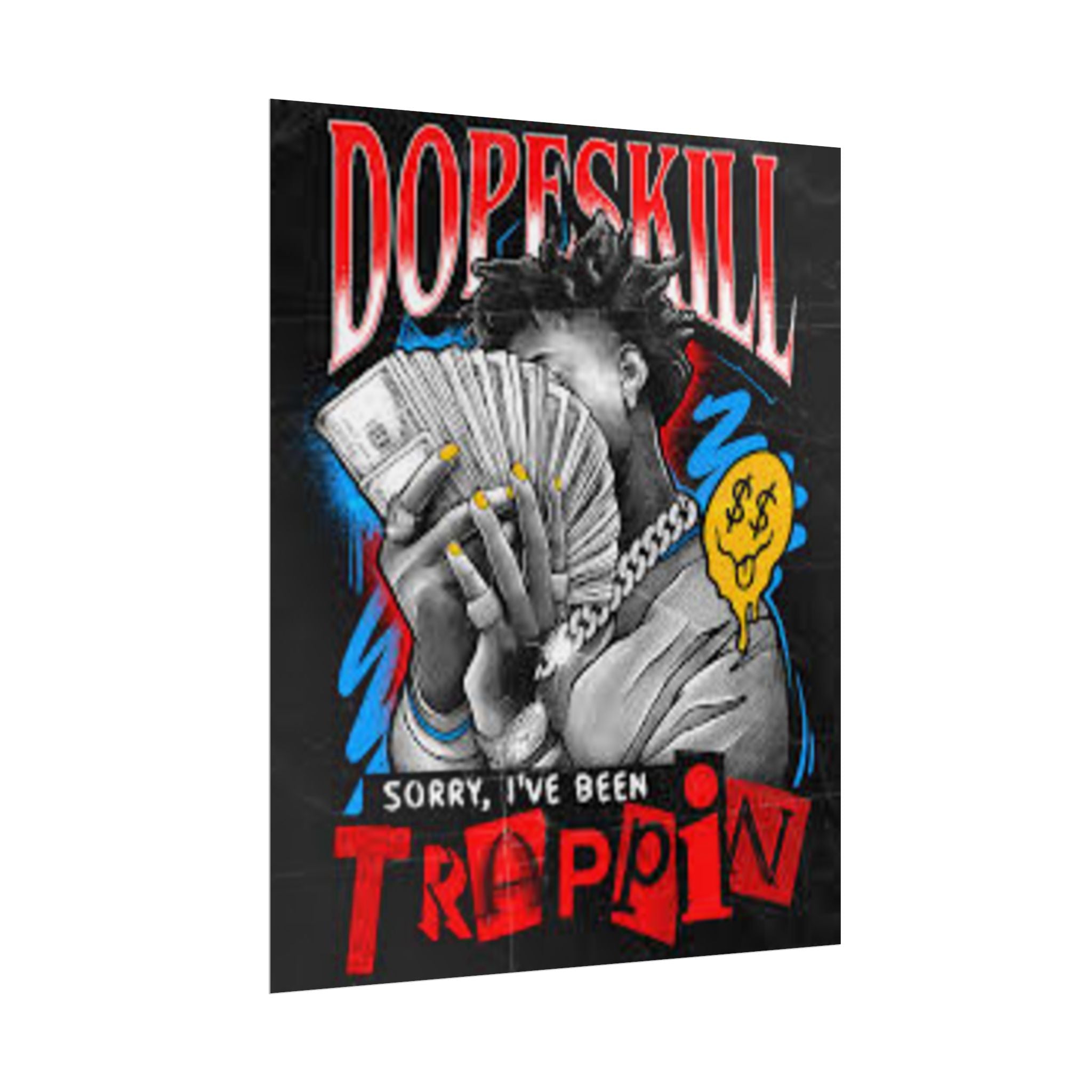 Vibrant Rolled Posters for Room Decor, Hip-Hop Art Print, Music Lovers Gift, Youthful Vibe, Trendy Wall Art
