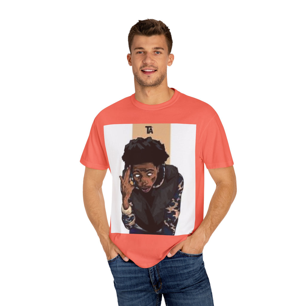 Graphic Unisex T-Shirt with Artistic Design, Casual Wear, Gift for Music Lovers, Streetwear Style, Trendy Apparel for All Occasions