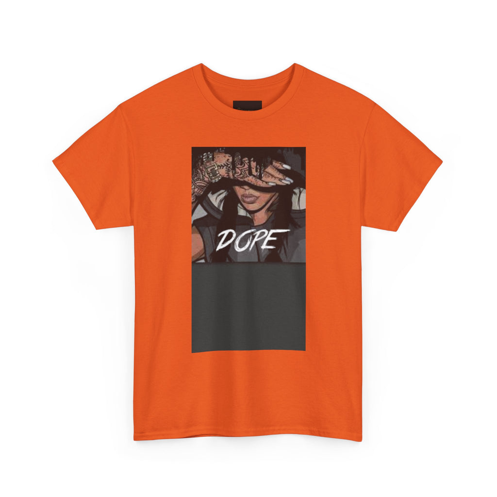 Dope Graphic Unisex Heavy Cotton Tee, Streetwear T-Shirt, Casual Wear, Gift for Him/Her, Fashion Tee, Statement Shirt