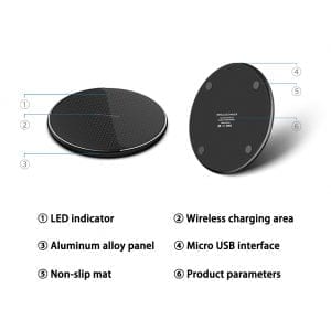 15W Fast Wireless Charger Pad - Vital proximityDC - THE CEOVital proximityDC - 2349678White15W Fast Wireless Charger Pad