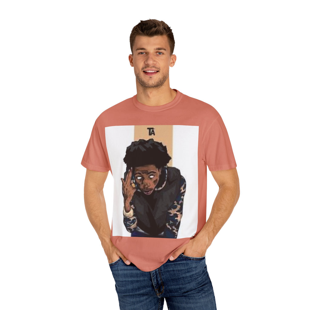 Graphic Unisex T-Shirt with Artistic Design, Casual Wear, Gift for Music Lovers, Streetwear Style, Trendy Apparel for All Occasions