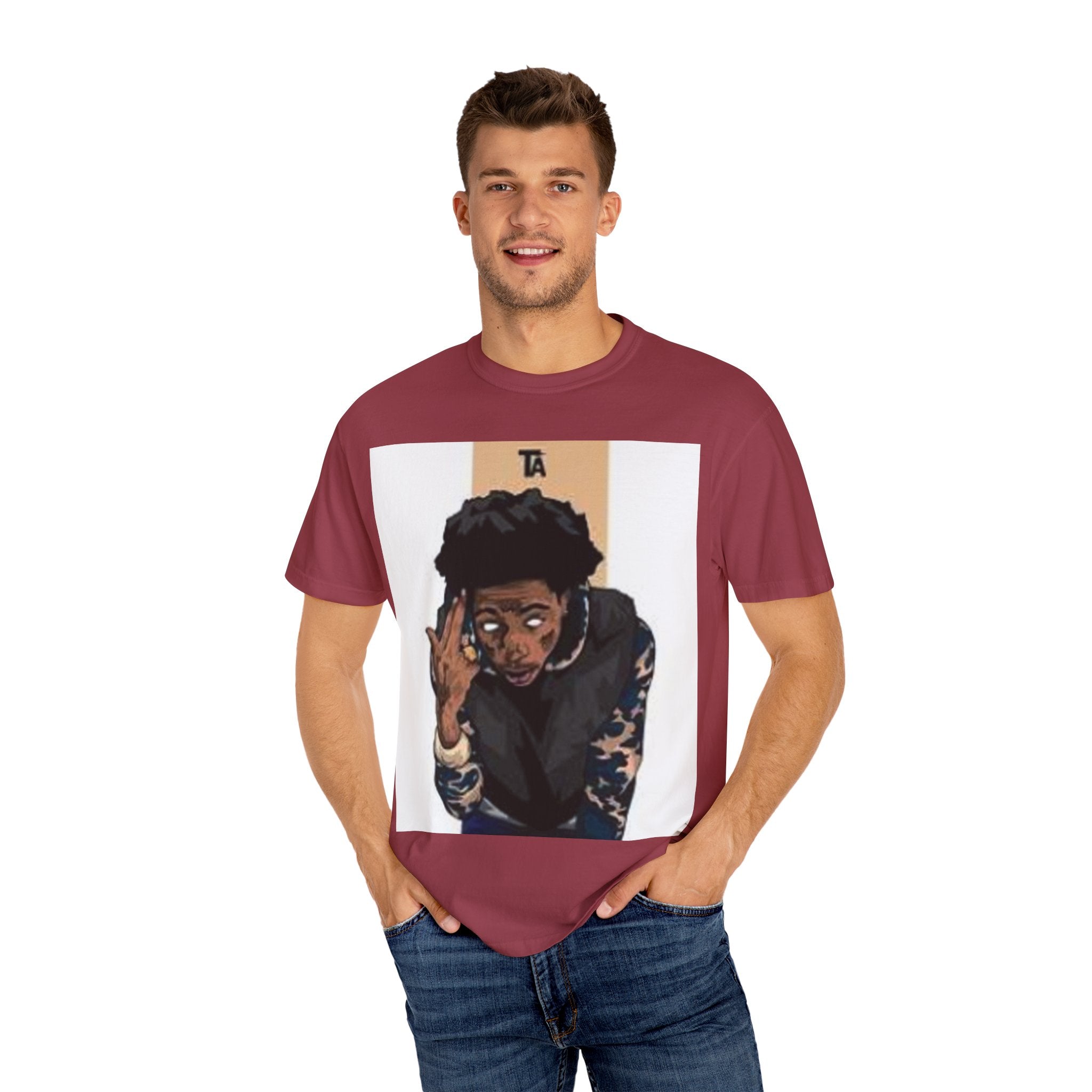 Graphic Unisex T-Shirt with Artistic Design, Casual Wear, Gift for Music Lovers, Streetwear Style, Trendy Apparel for All Occasions