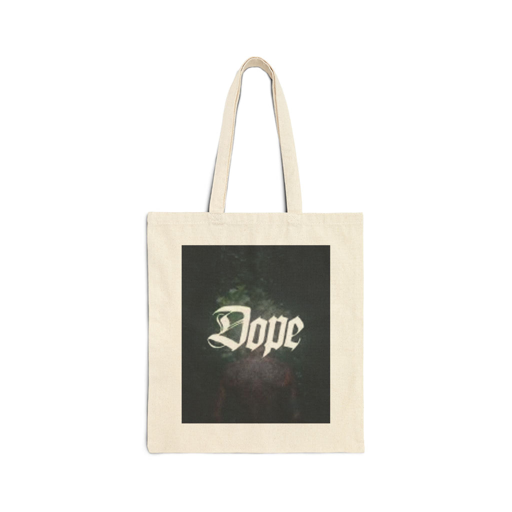 Dope Cotton Canvas Tote Bag - Stylish Reusable Shopping Tote, Gift for Trendsetters, Cool Beach Bag, Eco-Friendly Carryall