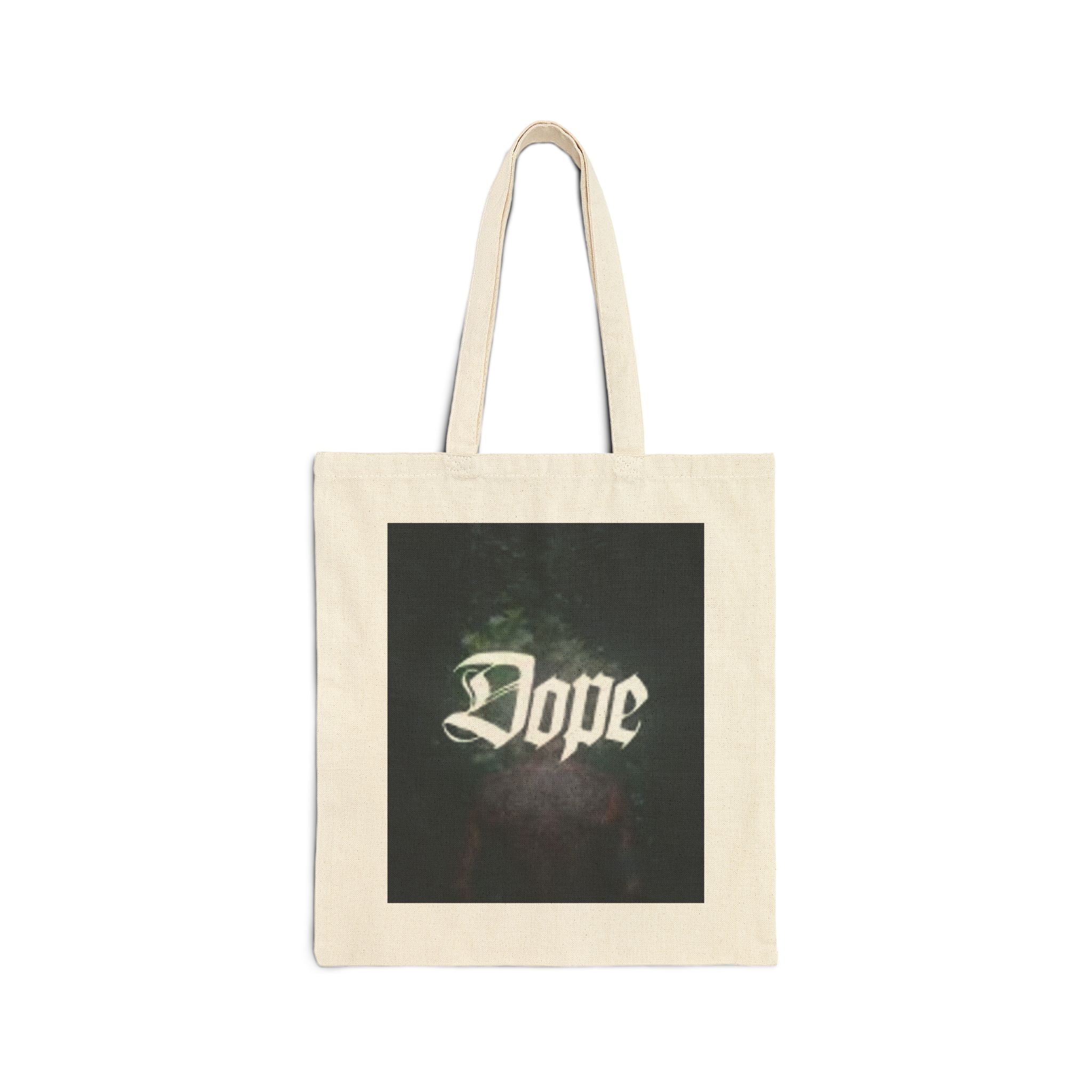 Dope Cotton Canvas Tote Bag - Stylish Reusable Shopping Tote, Gift for Trendsetters, Cool Beach Bag, Eco-Friendly Carryall