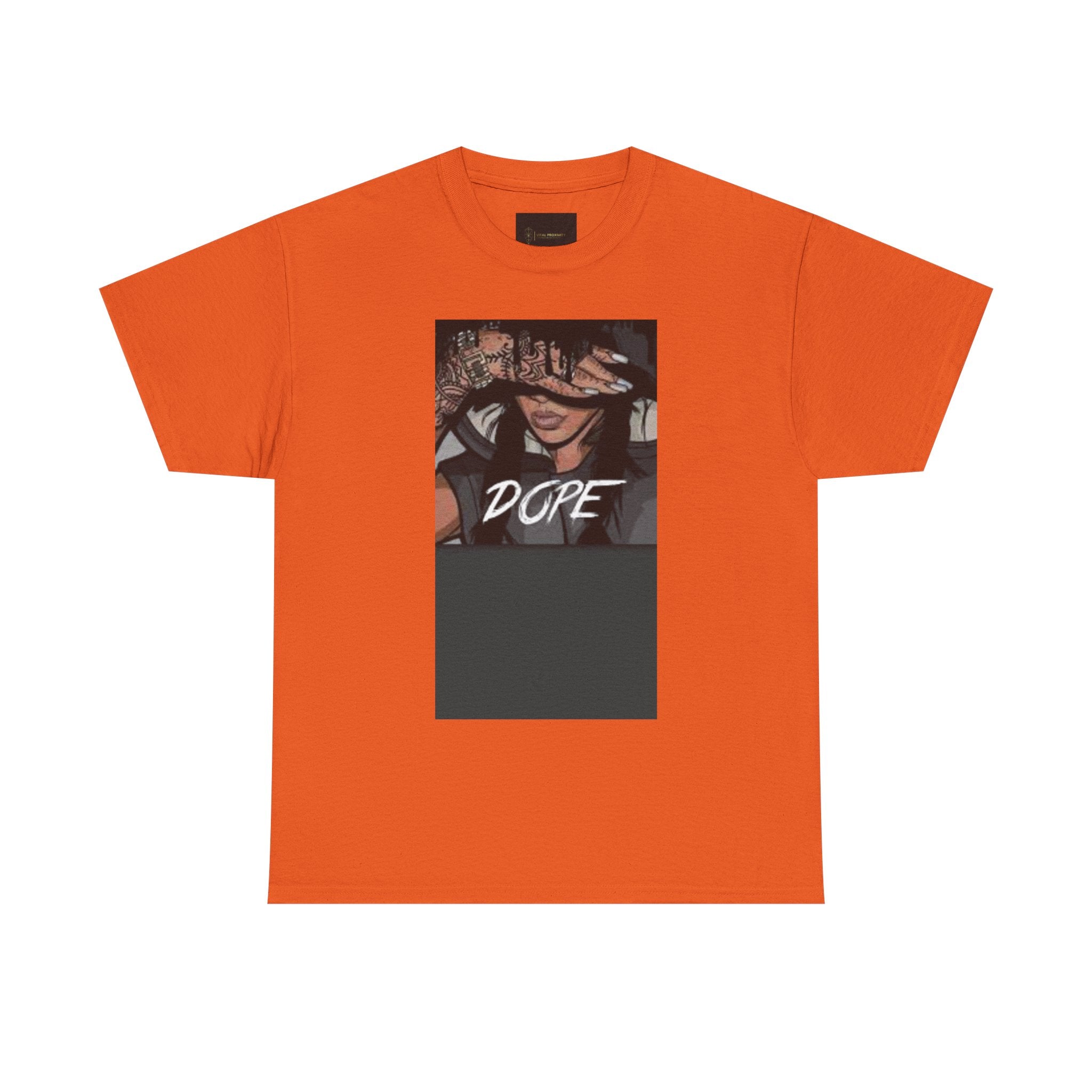 Dope Graphic Unisex Heavy Cotton Tee, Streetwear T-Shirt, Casual Wear, Gift for Him/Her, Fashion Tee, Statement Shirt