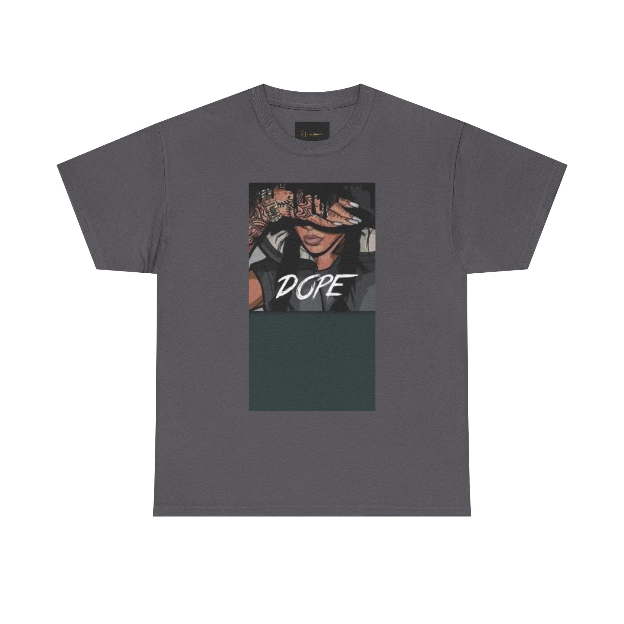 Dope Graphic Unisex Heavy Cotton Tee, Streetwear T-Shirt, Casual Wear, Gift for Him/Her, Fashion Tee, Statement Shirt