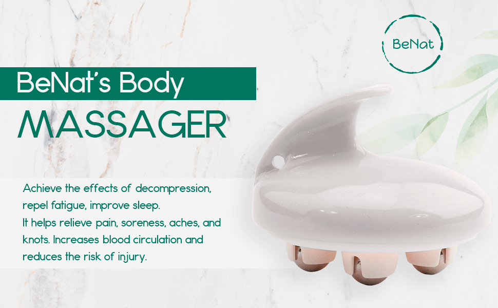 Rolling Body Massager - Vital proximityDC - BeNatVital proximityDC - 1820832WhiteRolling Body Massager