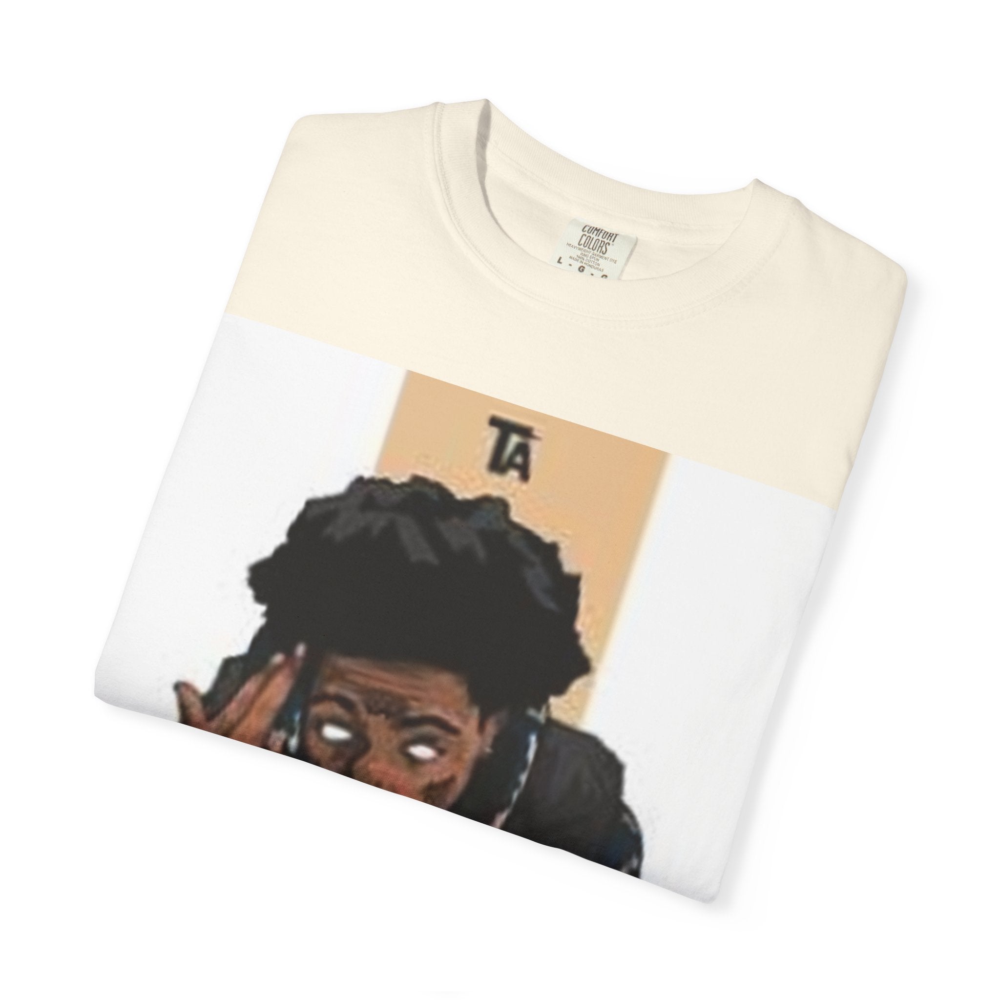 Graphic Unisex T-Shirt with Artistic Design, Casual Wear, Gift for Music Lovers, Streetwear Style, Trendy Apparel for All Occasions