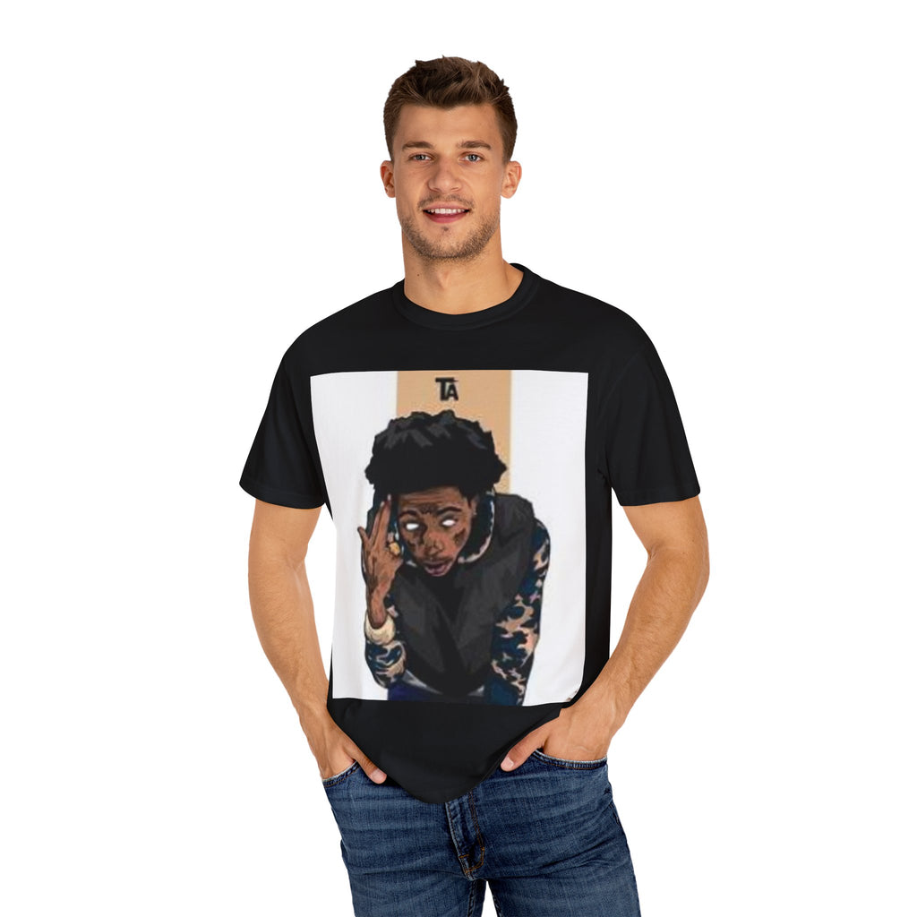 Graphic Unisex T-Shirt with Artistic Design, Casual Wear, Gift for Music Lovers, Streetwear Style, Trendy Apparel for All Occasions