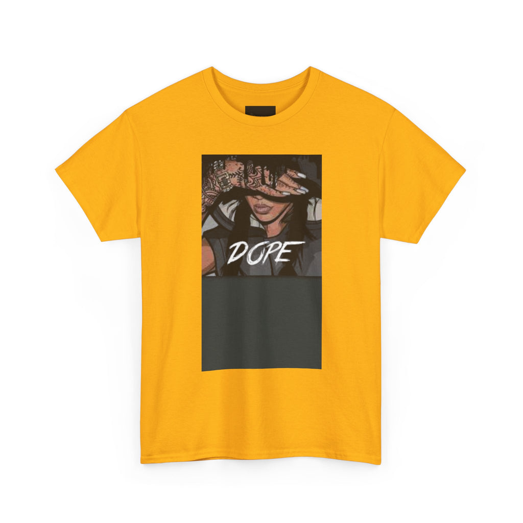 Dope Graphic Unisex Heavy Cotton Tee, Streetwear T-Shirt, Casual Wear, Gift for Him/Her, Fashion Tee, Statement Shirt