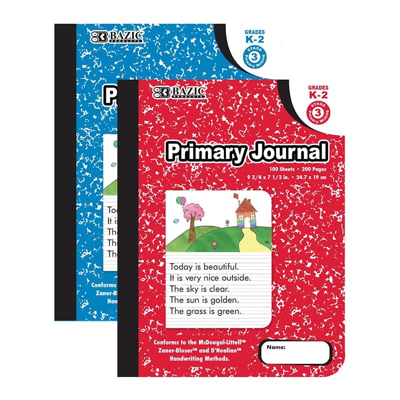 100 Ct. Primary Journal Marble Composition Book - 1 Random Color - Vital proximityDC - THE CEOVital proximityDC - 2349659100 Ct. Primary Journal Marble Composition Book - 1 Random Color
