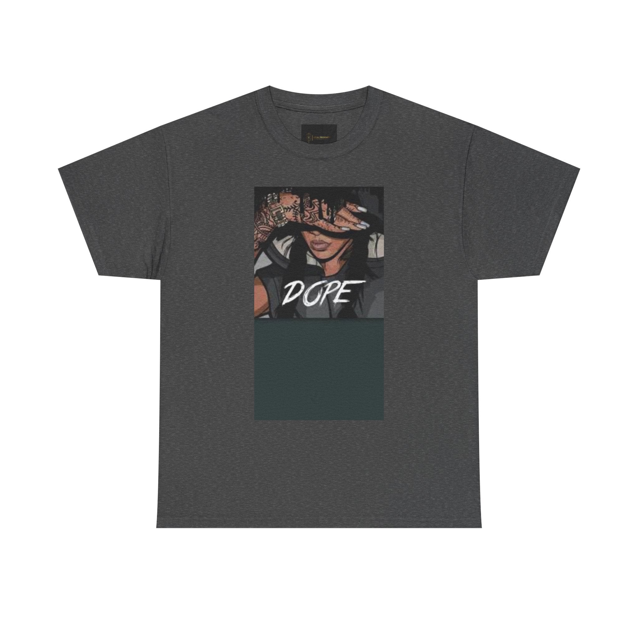 Dope Graphic Unisex Heavy Cotton Tee, Streetwear T-Shirt, Casual Wear, Gift for Him/Her, Fashion Tee, Statement Shirt