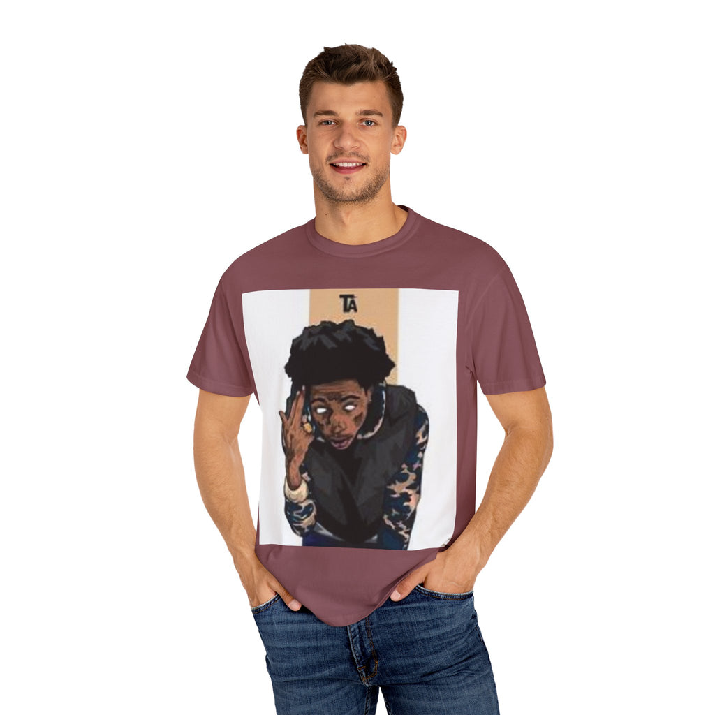 Graphic Unisex T-Shirt with Artistic Design, Casual Wear, Gift for Music Lovers, Streetwear Style, Trendy Apparel for All Occasions