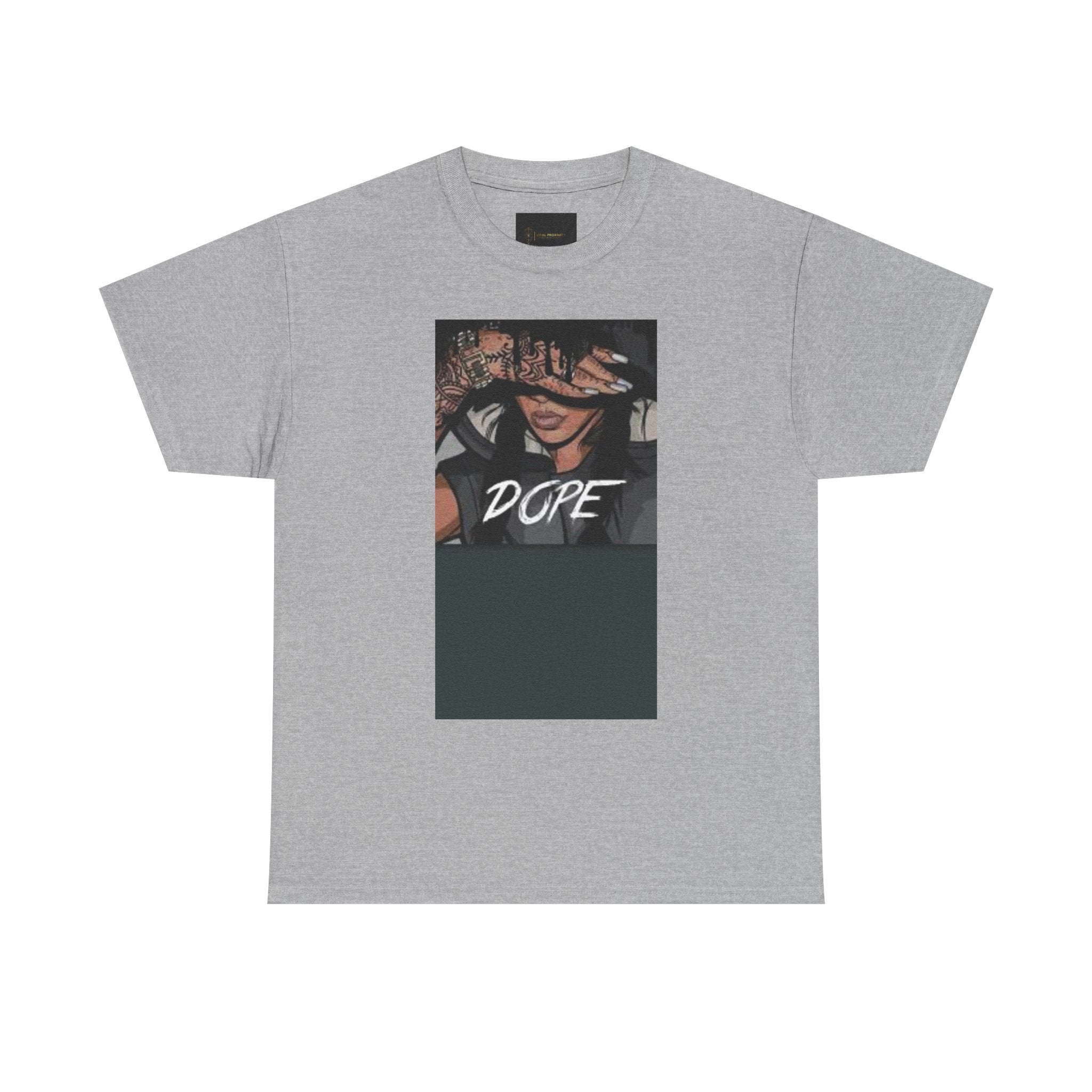 Dope Graphic Unisex Heavy Cotton Tee, Streetwear T-Shirt, Casual Wear, Gift for Him/Her, Fashion Tee, Statement Shirt