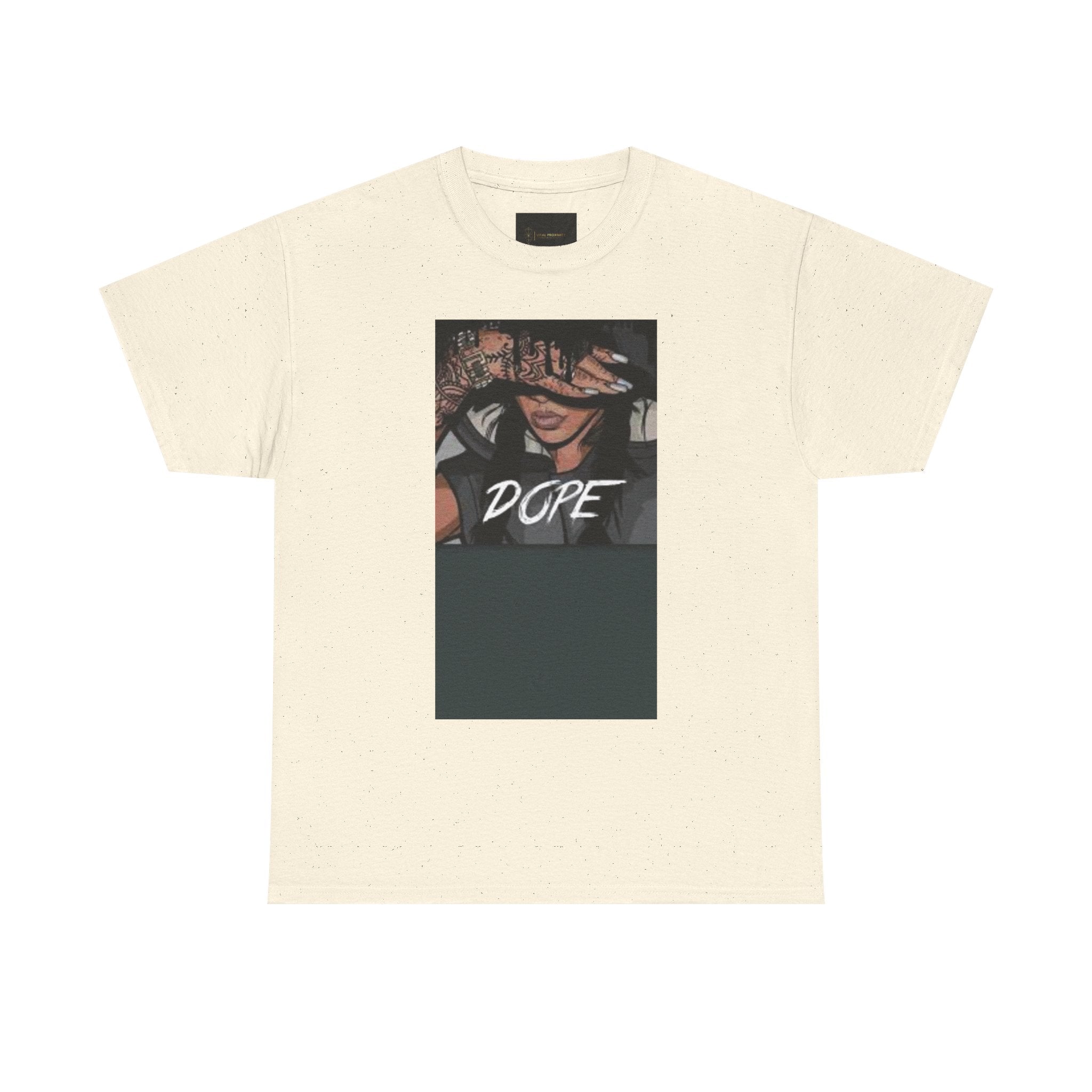 Dope Graphic Unisex Heavy Cotton Tee, Streetwear T-Shirt, Casual Wear, Gift for Him/Her, Fashion Tee, Statement Shirt