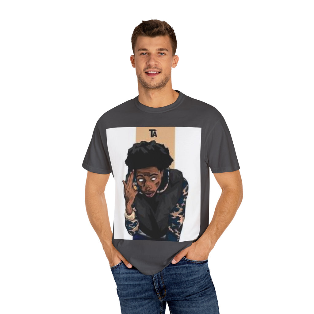Graphic Unisex T-Shirt with Artistic Design, Casual Wear, Gift for Music Lovers, Streetwear Style, Trendy Apparel for All Occasions