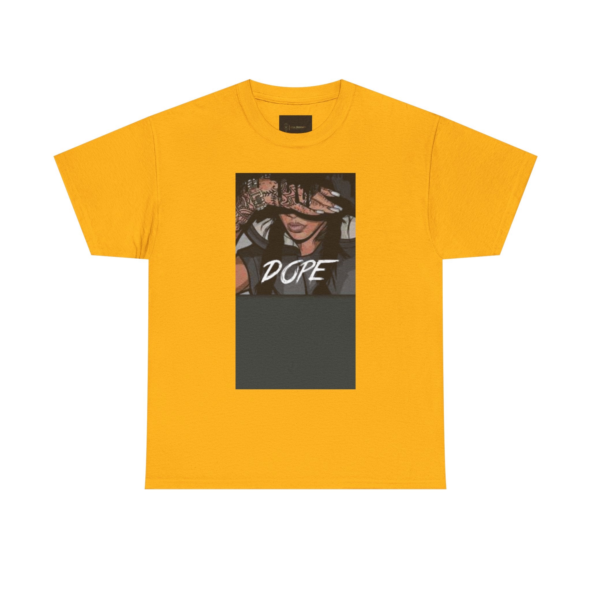 Dope Graphic Unisex Heavy Cotton Tee, Streetwear T-Shirt, Casual Wear, Gift for Him/Her, Fashion Tee, Statement Shirt