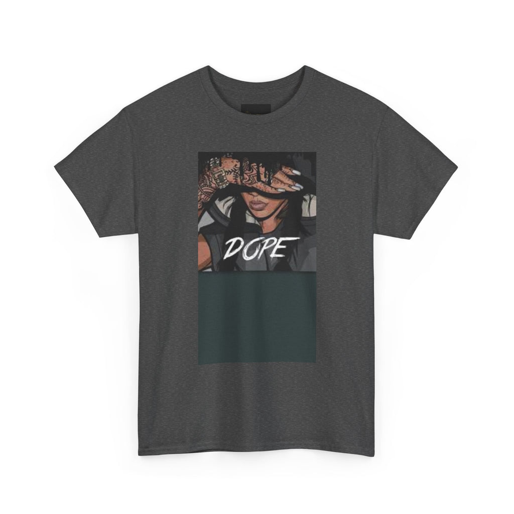 Dope Graphic Unisex Heavy Cotton Tee, Streetwear T-Shirt, Casual Wear, Gift for Him/Her, Fashion Tee, Statement Shirt