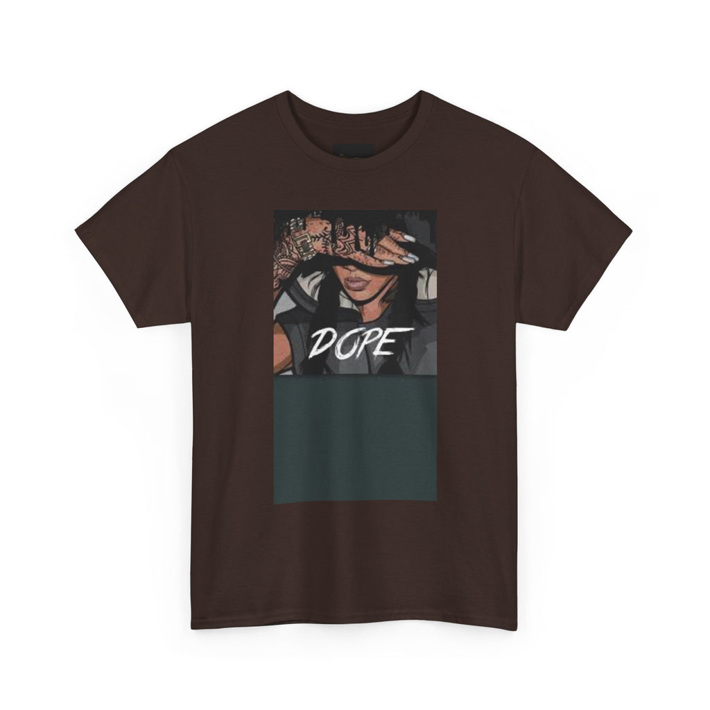 Dope Graphic Unisex Heavy Cotton Tee, Streetwear T-Shirt, Casual Wear, Gift for Him/Her, Fashion Tee, Statement Shirt