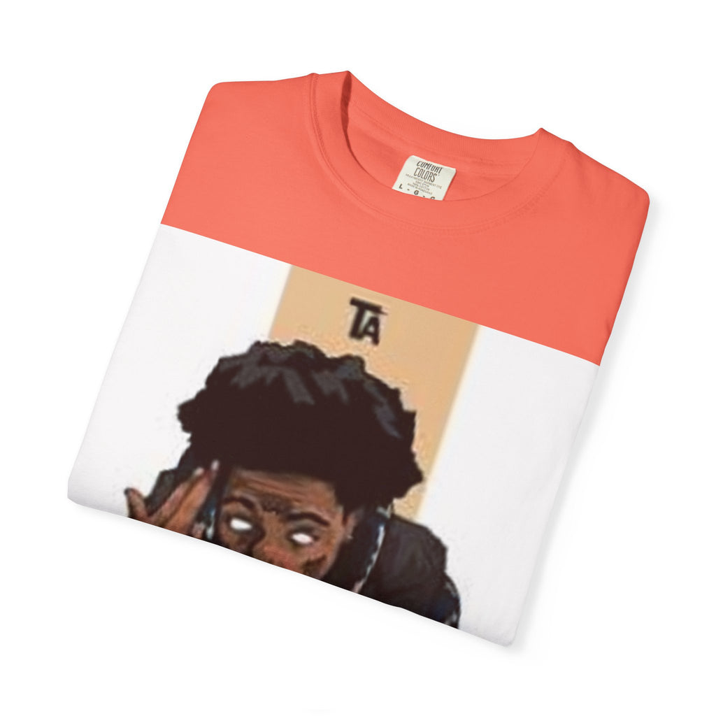 Graphic Unisex T-Shirt with Artistic Design, Casual Wear, Gift for Music Lovers, Streetwear Style, Trendy Apparel for All Occasions