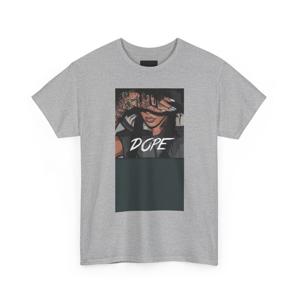 Dope Graphic Unisex Heavy Cotton Tee, Streetwear T-Shirt, Casual Wear, Gift for Him/Her, Fashion Tee, Statement Shirt