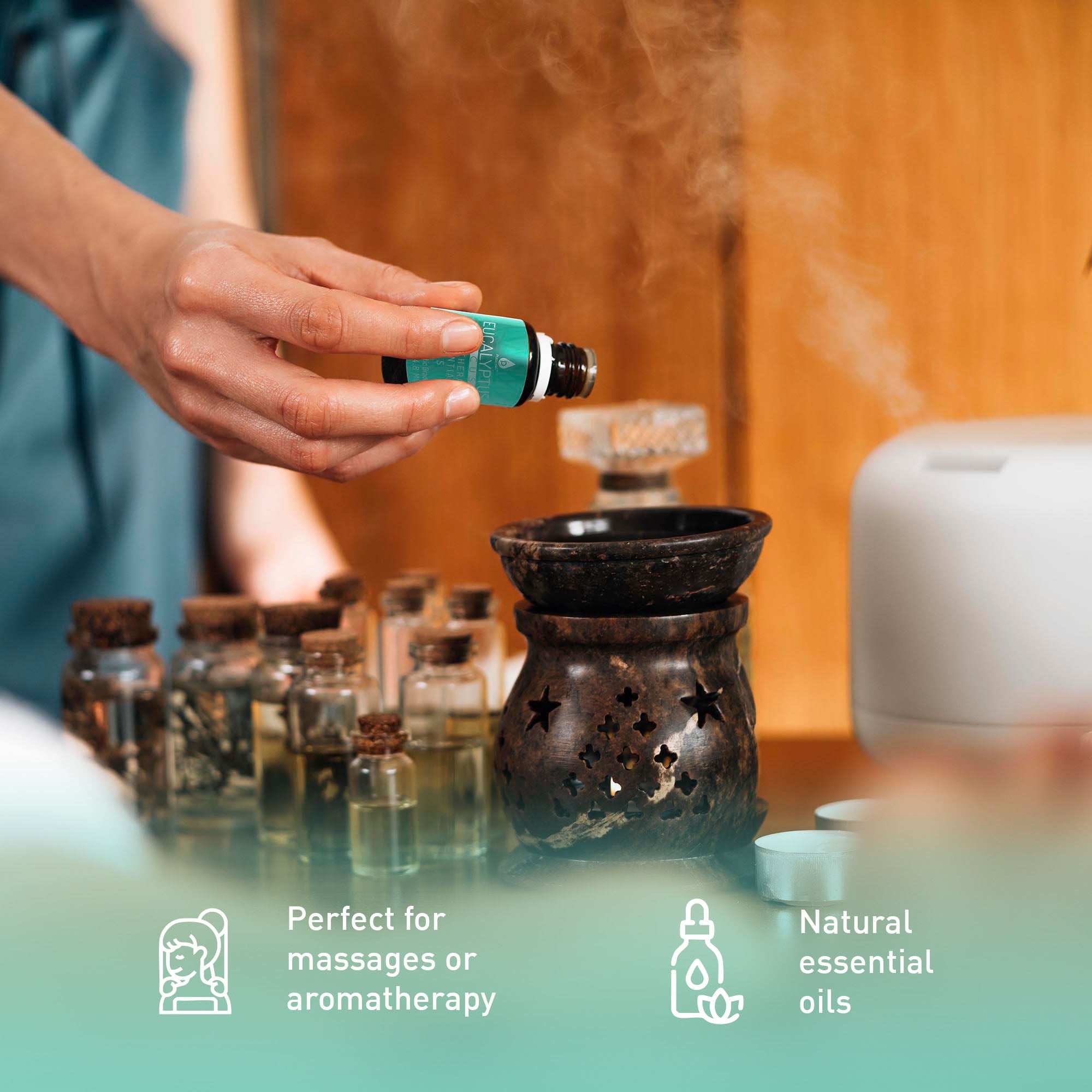3 Pack Aromatherapy Essential oils (Lavender, Eucalyptus, Frankincense) - Vital proximityDC - PURSONICVital proximityDC - 28764313 Pack Aromatherapy Essential oils (Lavender, Eucalyptus, Frankincense)
