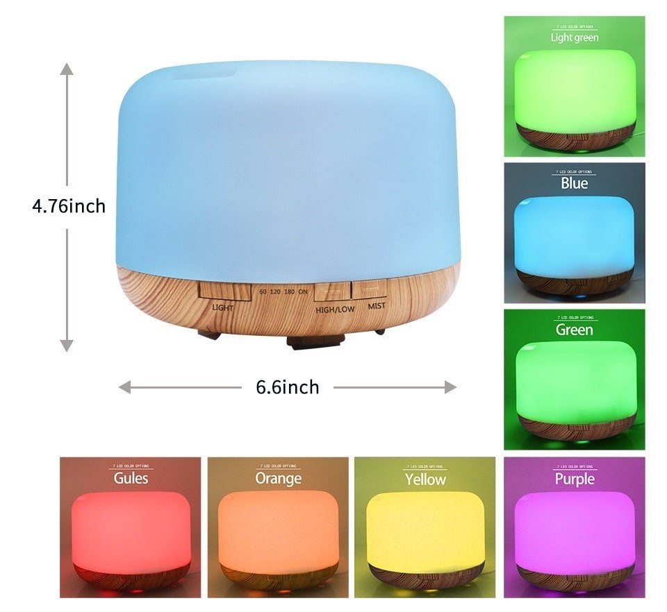 Color Changing Essential Oil Aromatherapy Diffuser With Remote - Vital proximityDC - THE CEOVital proximityDC - 2351059GlowColor Changing Essential Oil Aromatherapy Diffuser With Remote