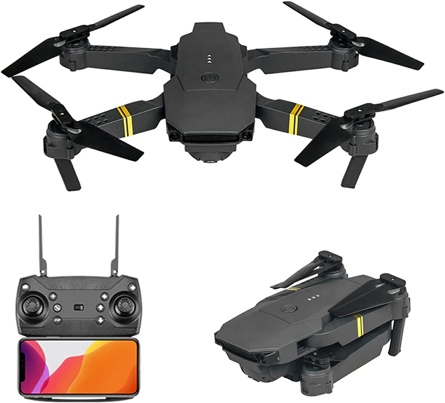 4K HD Dual Camera RC FPV WiFi Portable Wide Angle Foldable Quadcopter Drone - Vital proximityDC - THE CEOVital proximityDC - 2349829Gold4K HD Dual Camera RC FPV WiFi Portable Wide Angle Foldable Quadcopter Drone
