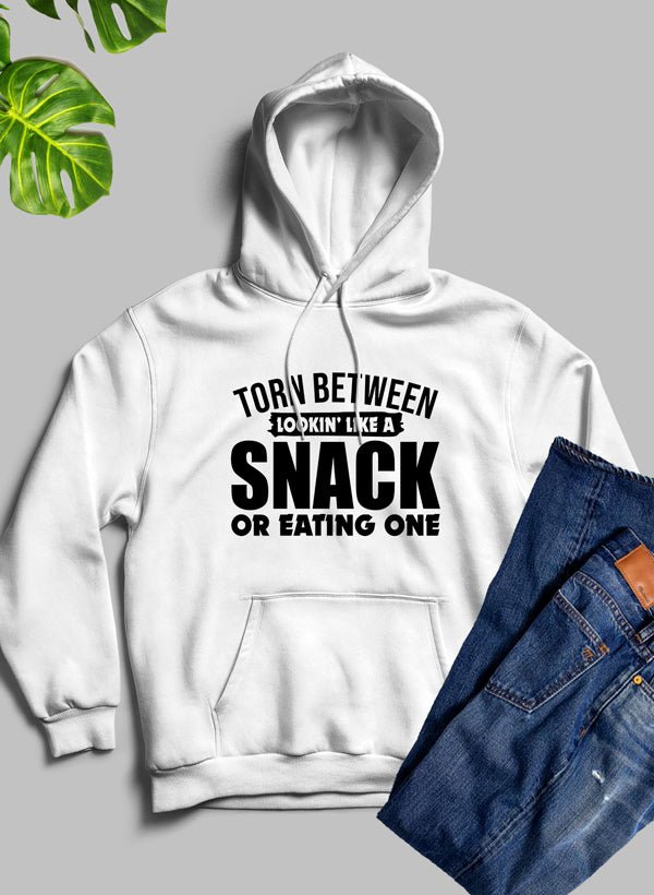 Torn Between Lookin Like A Snack Or Eating One Hoodie - Vital proximityDC - Merch MallowVital proximityDC - 2070808Black / XXX - LargeTorn Between Lookin Like A Snack Or Eating One Hoodie