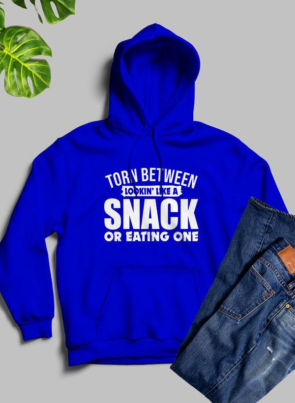 Torn Between Lookin Like A Snack Or Eating One Hoodie - Vital proximityDC - Merch MallowVital proximityDC - 2070808Black / XXX - LargeTorn Between Lookin Like A Snack Or Eating One Hoodie