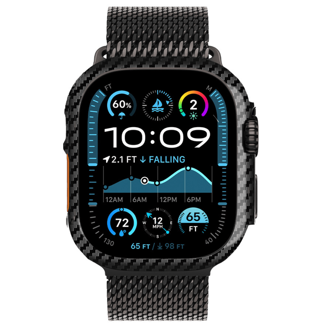 Apple Watch Real Carbon Fiber Case - Vital proximityDC - Simply Carbon FiberVital proximityDC - 2795177Apple Watch 10 (46MM)Apple Watch Real Carbon Fiber Case