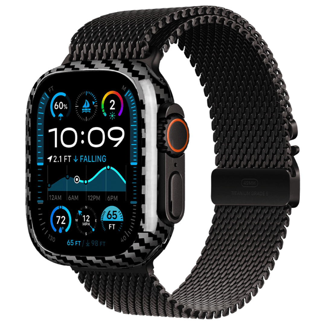 Apple Watch Real Carbon Fiber Case - Vital proximityDC - Simply Carbon FiberVital proximityDC - 2795177Apple Watch 10 (46MM)Apple Watch Real Carbon Fiber Case