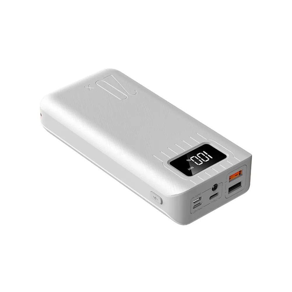 20000mAh External Battery Power Bank Dual USB With LED Flashlight - Vital proximityDC - THE CEOVital proximityDC - 2349745White20000mAh External Battery Power Bank Dual USB With LED Flashlight