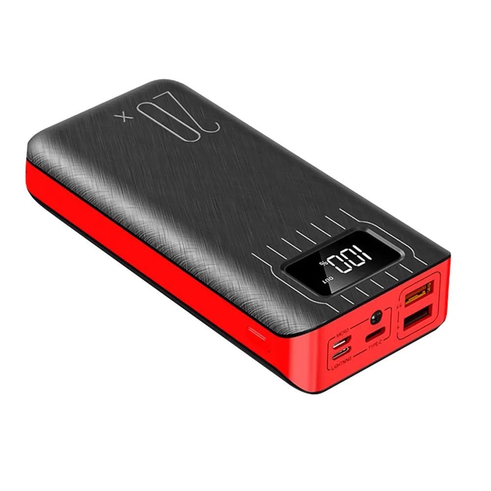 20000mAh External Battery Power Bank Dual USB With LED Flashlight - Vital proximityDC - THE CEOVital proximityDC - 2349745White20000mAh External Battery Power Bank Dual USB With LED Flashlight