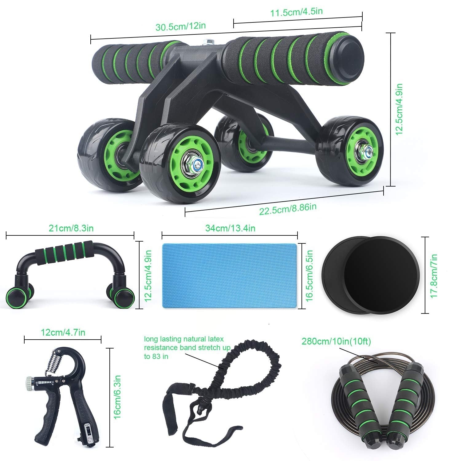 10 - in - 1 Fitness Kit - Vital proximityDC - THE CEOVital proximityStandard10 - in - 1 Fitness Kit